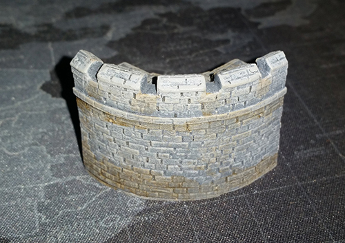 Curved Corner Wall
